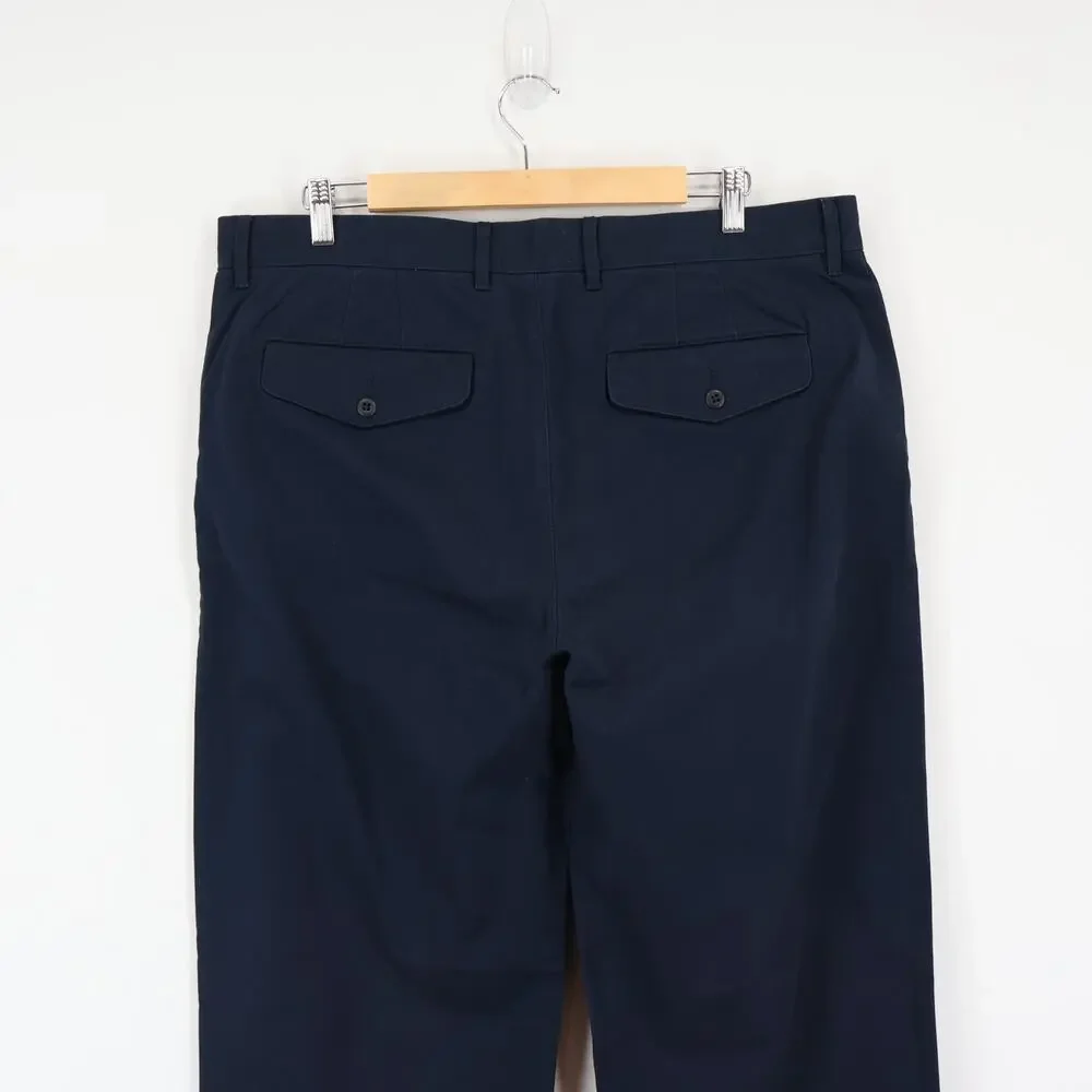 J.Crew Men's Classic Chino Pant Storm Navy Size 36x34 NWT